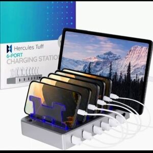 DOK QS. Hercules Tuff 6port charging station.     NIB